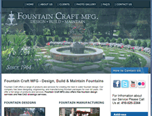 Tablet Screenshot of fountaincraftmfg.com